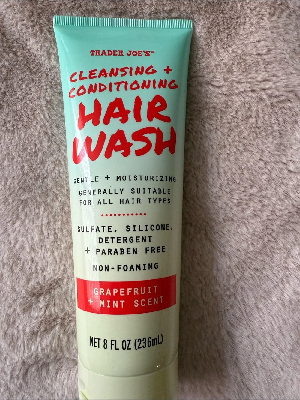 NWT Trader Joe’s Cleansing + Conditioning Hair Wash